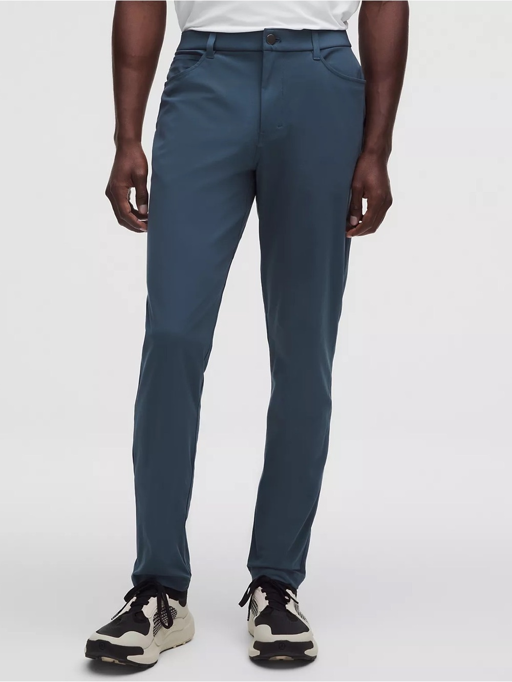 ABC Slim-Fit 5 Pocket Pant 30L Warpstreme, Iron Blue, Size 31